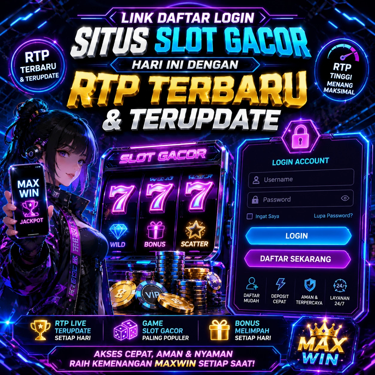 SLOT GACOR Front Black 
