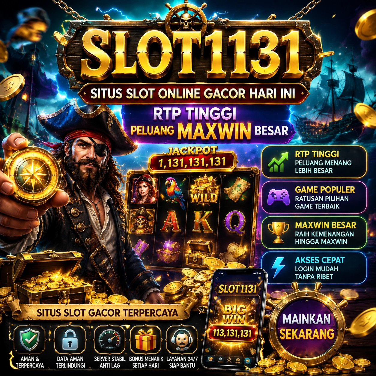 SLOT GACOR Front Black 